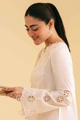 Qlinekari By Qalamkar Unstitched 3 Piece Emb Lawn Suit-SQ-07-Carmin