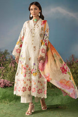 Butterfly By Riaz Arts Unstitched 3 Piece Emb Lawn Suit-D-01