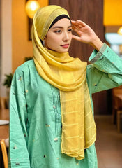 Hijab Ul Hareem Solid Crinkle Hijabs