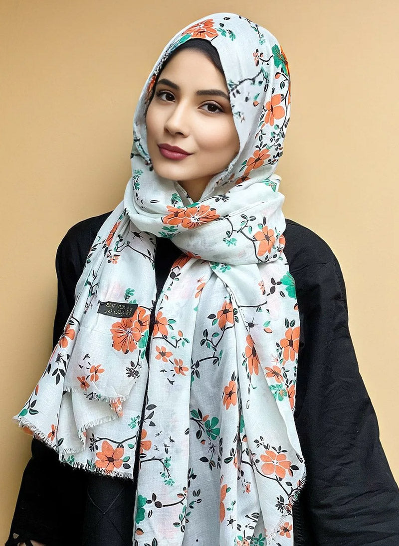 Hijab Ul Hareem Floral Hijab