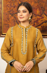 Joy Pret By Zaaviay Stitched Marigold (Two Piece)
