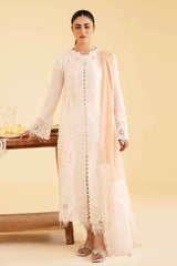 Qlinekari By Qalamkar Unstitched 3 Piece Emb Lawn Suit-SQ-07-Carmin