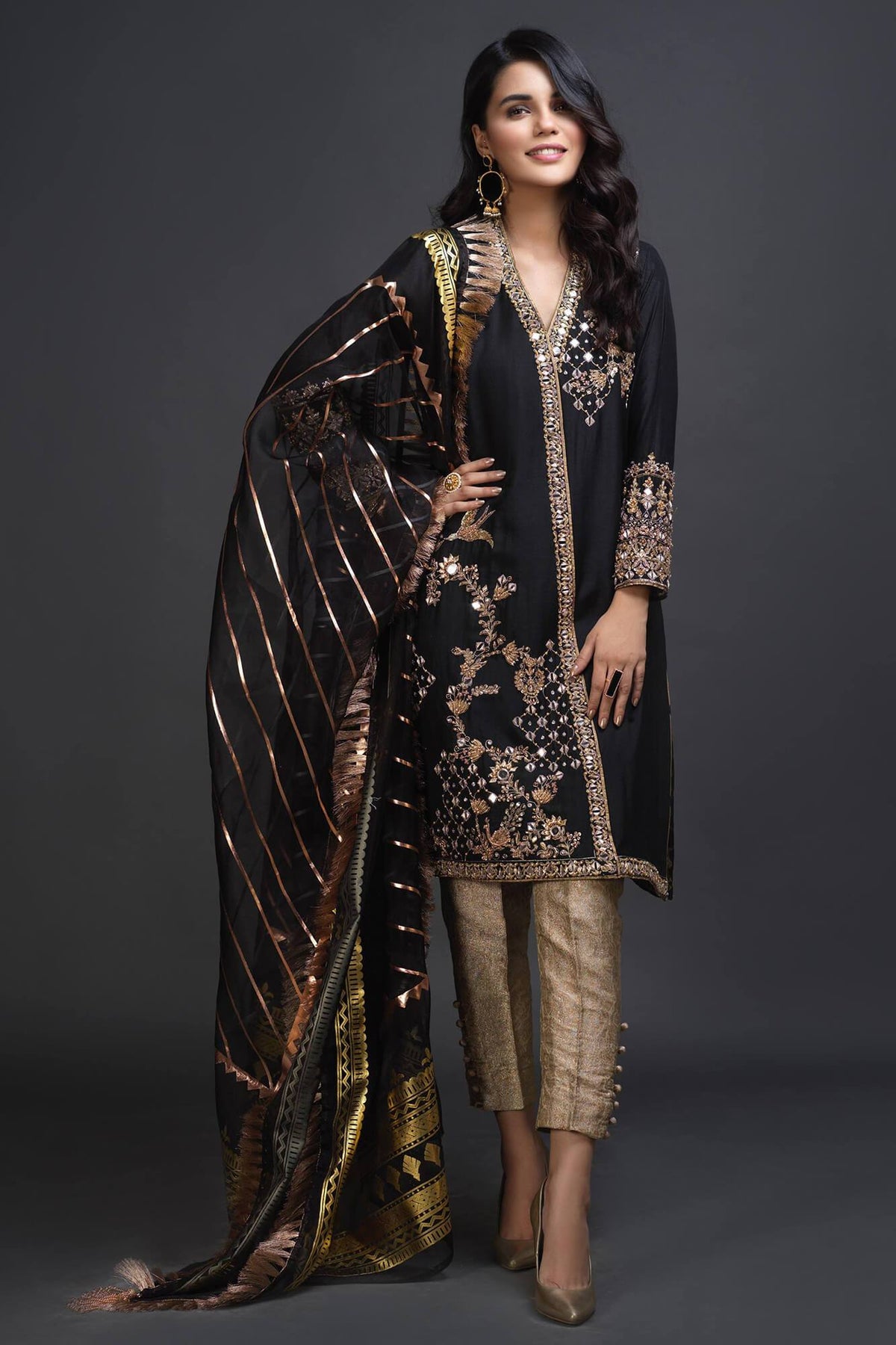 Khwahish By Zaaviay Stitched Vol 3 Dehr (Three Piece)