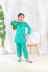 Silcot Stitched Co Ords Kids Summer Lawn Suit-Bloom