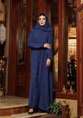 Abaya.Pk Blue Fancy Buttons