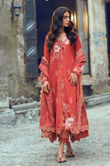 Broadway Returns By Mushq Unstitched 3 Piece Winter Suit-MW22-02-Sabrina