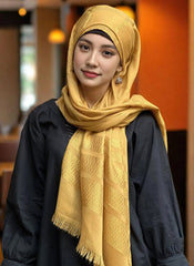 Hijab Ul Hareem Solid Color Fancy Hijabs