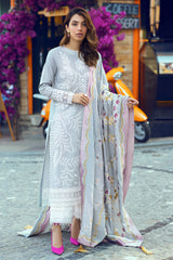 Broadway Returns By Mushq Unstitched 3 Piece Winter Suit-MW22-03-Celina