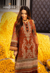 Asim Jofa Aira Summer Prints Ajar-03 Embroidered Jacquard 3 Pcs