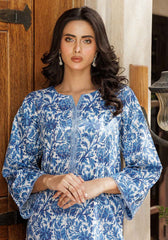 Ocean - 2 PC Stitched Lawn Suit - Zarasi.pk