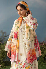 Butterfly By Riaz Arts Unstitched 3 Piece Emb Lawn Suit-D-01