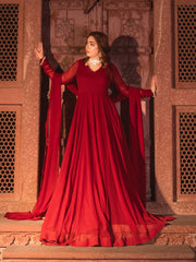Gulab By Haniumaimaz Stitched 2 Piece Formals Suit-Soha