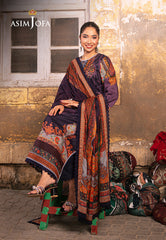 Asim Jofa Aira Summer Prints Ajar-12 Embroidered Jacquard 3 Pcs