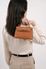 Fineur Handbag Mini Iconic - Brown