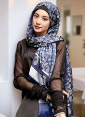 Hijab Ul Hareem Paisley Print Hijabs