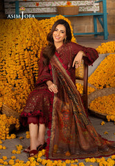 Asim Jofa Aira Summer Prints Ajar-29 Embroidered Jacquard 3 Pcs