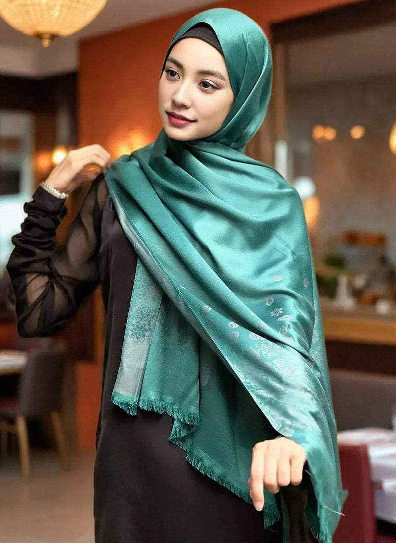 Hijab Ul Hareem Printed Floral Hijabs