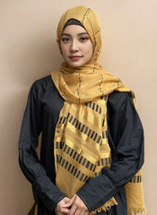 Hijab Ul Hareem Elegant Stripes Hijab