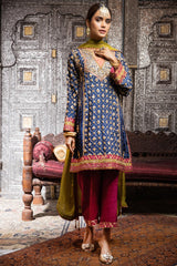 Zaaviay Stitched Eid Edit Roshan (Three Piece)