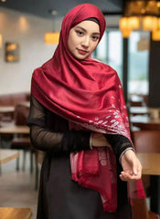 Hijab Ul Hareem Printed Floral Hijab