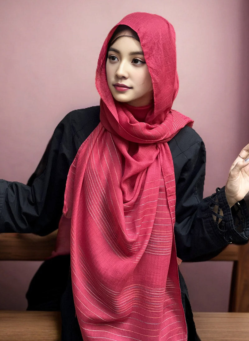 Hijab Ul Hareem Multi Stripe Hijab