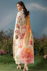 Butterfly By Riaz Arts Unstitched 3 Piece Emb Lawn Suit-D-01