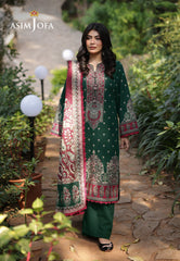 Asim Jofa Winter Collection Ajuw-40 Printed Khaddar 3 Pcs