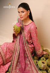 Rhapsody By Asim Jofa Unstitched 3 Piece Summer Suit Ajubu-28