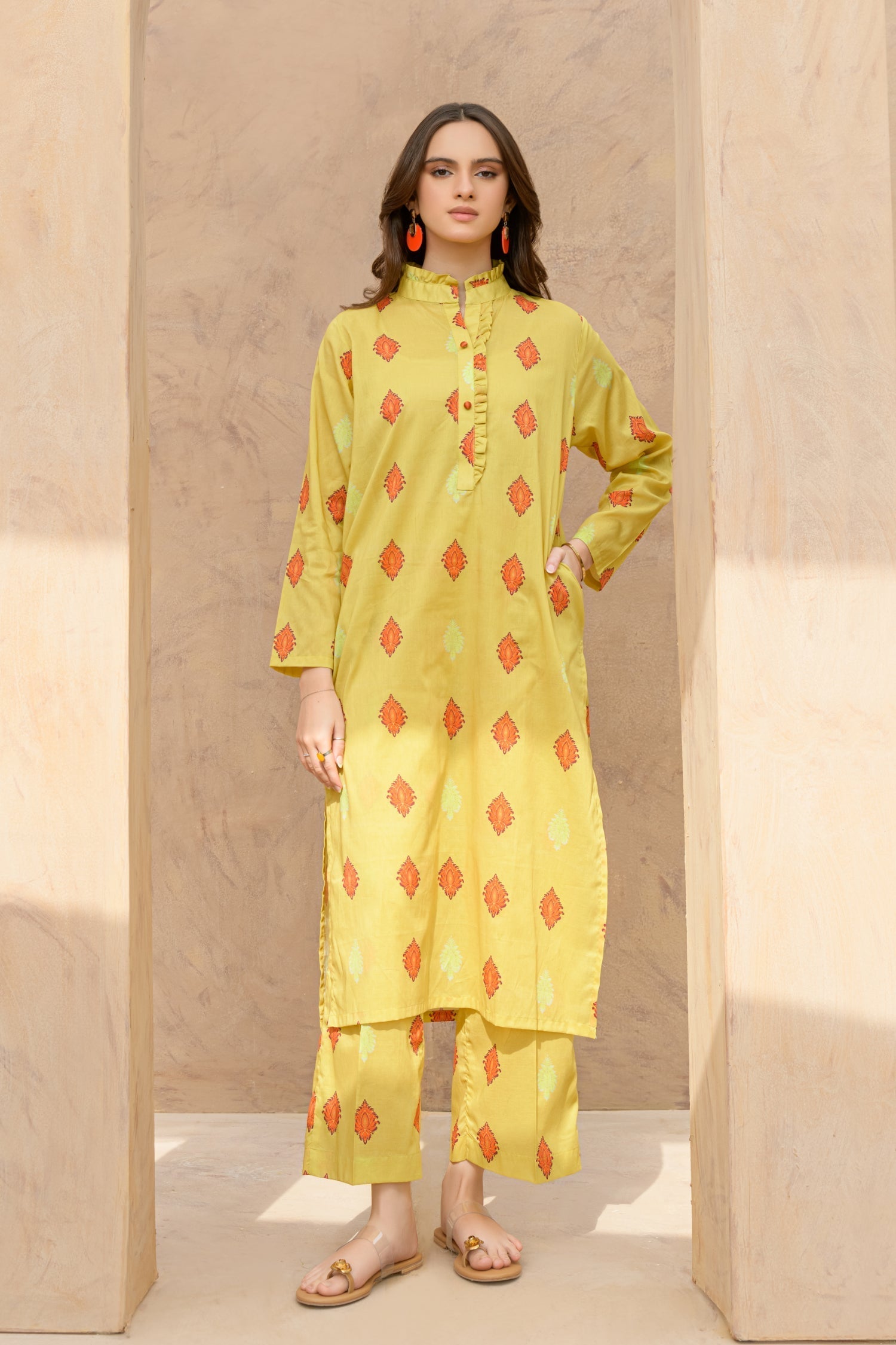 Kesori By Suitsu Stitched Co Ords Collection-Inara-2 Piece Set