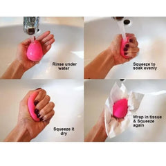 Muicin-Pink Sponge Makeup Blender