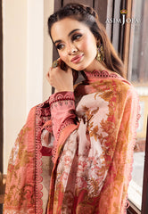 Asim Jofa Rania Pre-Winter '23 Ajrw-35 Designers Stitched Embroidered Slub 3 Pcs