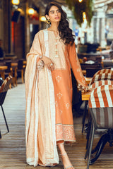 Broadway Returns By Mushq Unstitched 3 Piece Winter Suit-MW22-01-Mahira