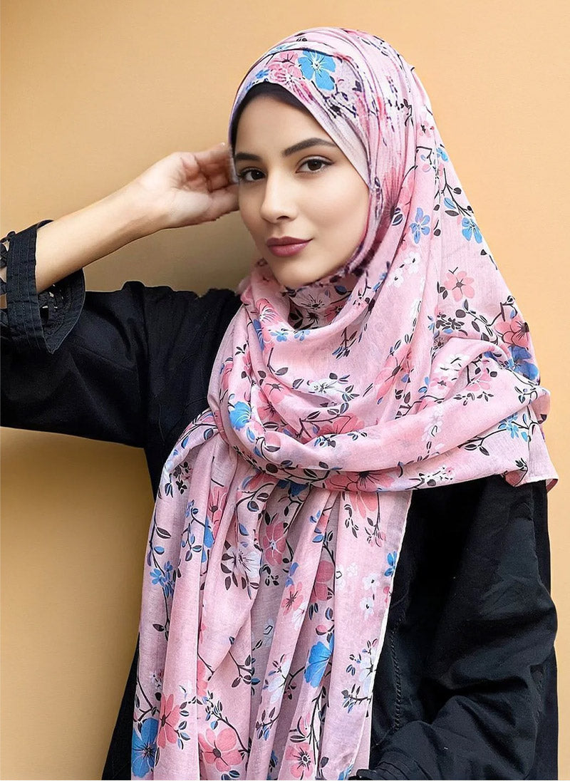 Hijab Ul Hareem Floral Hijab