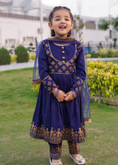 Modest Stitched 3 Piece Festive Edit Suit-Zehra