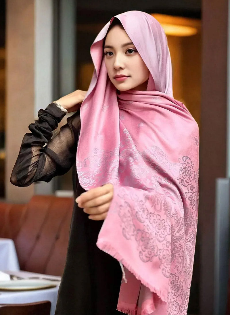 Hijab Ul Hareem Printed Fancy Hijab