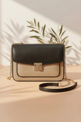 Fineur Bella Chain Shoulder Bag - Black