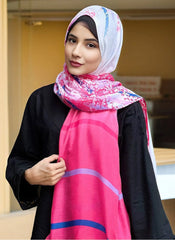 Hijab Ul Hareem Multi Print Hijab