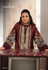 Asim Jofa Aira Summer Prints Ajar-26 Printed Lawn 3 Pcs