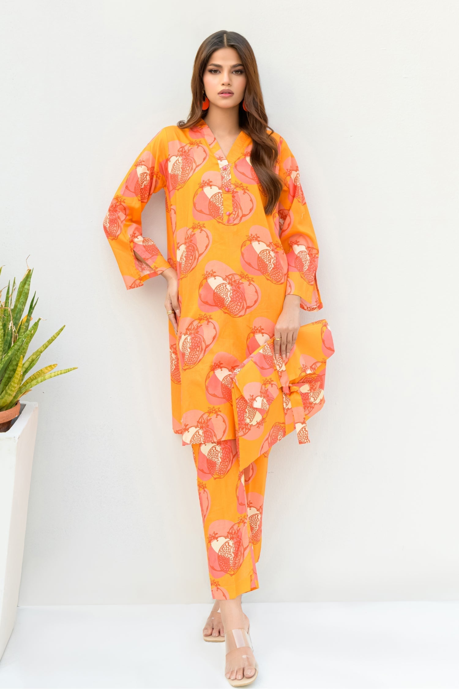 Kesori By Suitsu Stitched Co Ords Collection-Liara-2 Piece Set