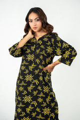 TBC Stitched 2 Piece Printed Summer Suit