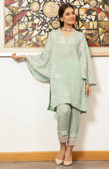 Joy Pret By Zaaviay Stitched Snowdrop (Two Piece)