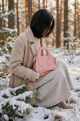 Fineur Handbag Crest - Blush Pink