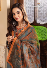 Asim Jofa Rania Pre-Winter '23 Ajrw-33 Designers Stitched Premium Winter Cotton