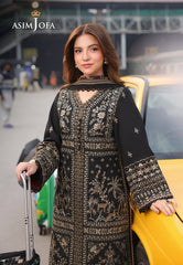 Rhapsody By Asim Jofa Unstitched 3 Piece Summer Suit Ajubu-01