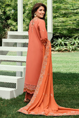 Florent Unstitched 3 Piece Emb Lawn Eid Edit Suit-FEF-1A