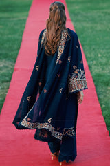 Florent Unstitched 3 Piece Emb Lawn Eid Edit Suit-FEF-1B