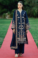Florent Unstitched 3 Piece Emb Lawn Eid Edit Suit-FEF-1B