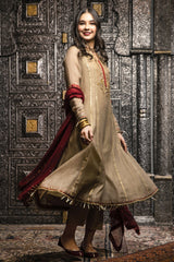 Zaaviay Stitched Eid Edit Jhoom (Three Piece)