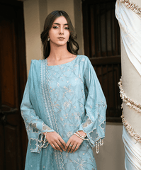 Baad-E-Naubahaar By Kaanthaa Unstitched 3 Piece Summer Suit-Barkha- Unstitched Embroidered Suit (3 Piece)