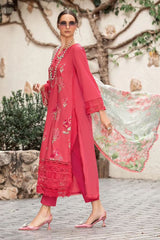 Maria B M Prints Unstitched 3 Piece Lawn Eid Suit-MPT-1802-A